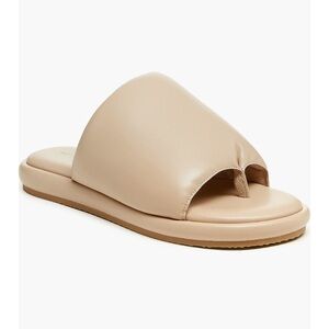 Kelsi Dagger Puffy Traveler Slide Sandal Tan 7